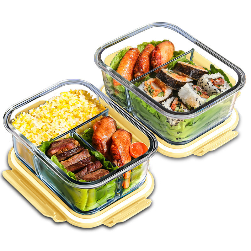 Food Storage Oven Safe - 고온에 강한 내열 유리 소재의 밀폐형