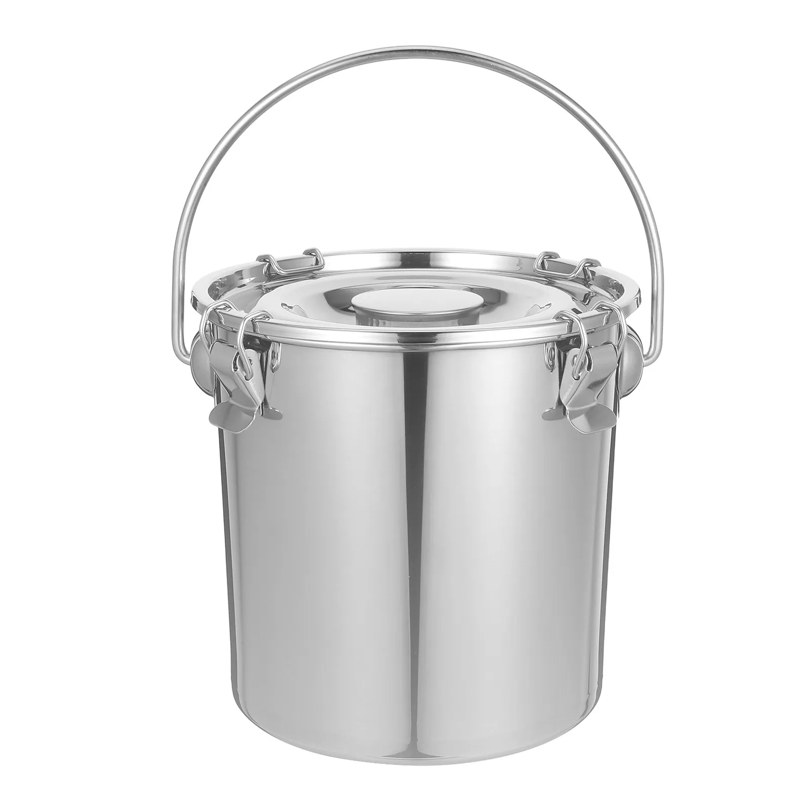 Food Storage Containers - 스테인리스 스틸 재질의 휴대용 밀폐형 우유통,