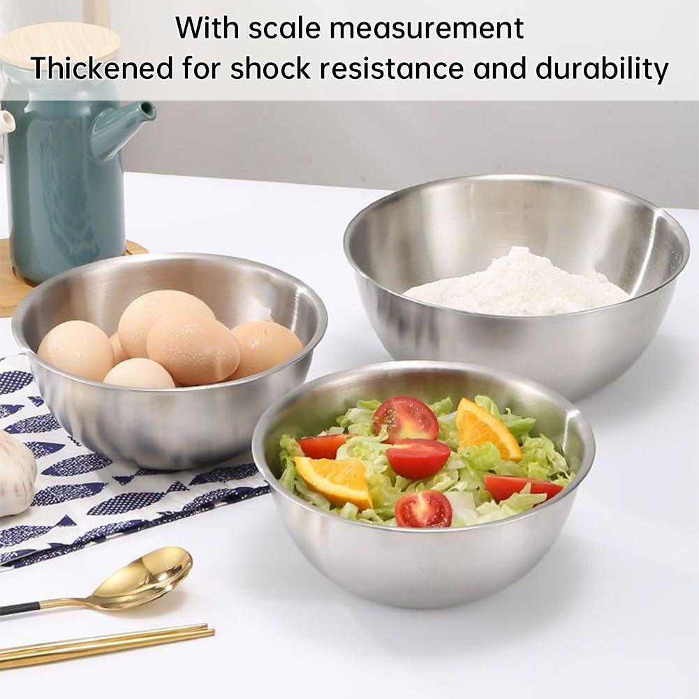 17CM 1/2PCS 스테인레스 스틸 실버 샐러드 그릇 - Food Storage Meals 리뷰 및 가격