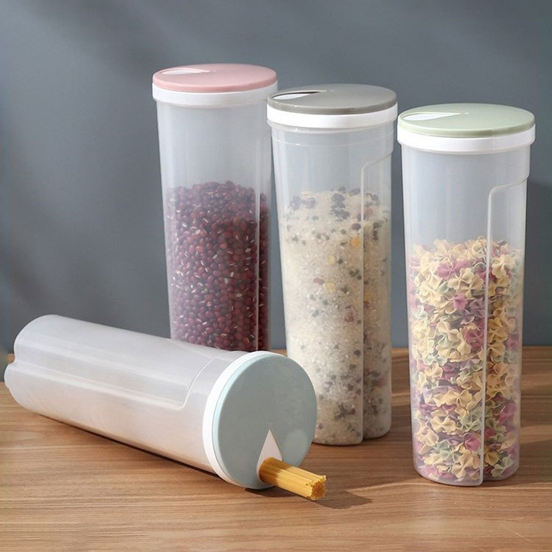 식품 등급 플라스틱 국수 보관 용기 밀폐형 주방 식품  - Food Storage With Dividers 리뷰 및 가격