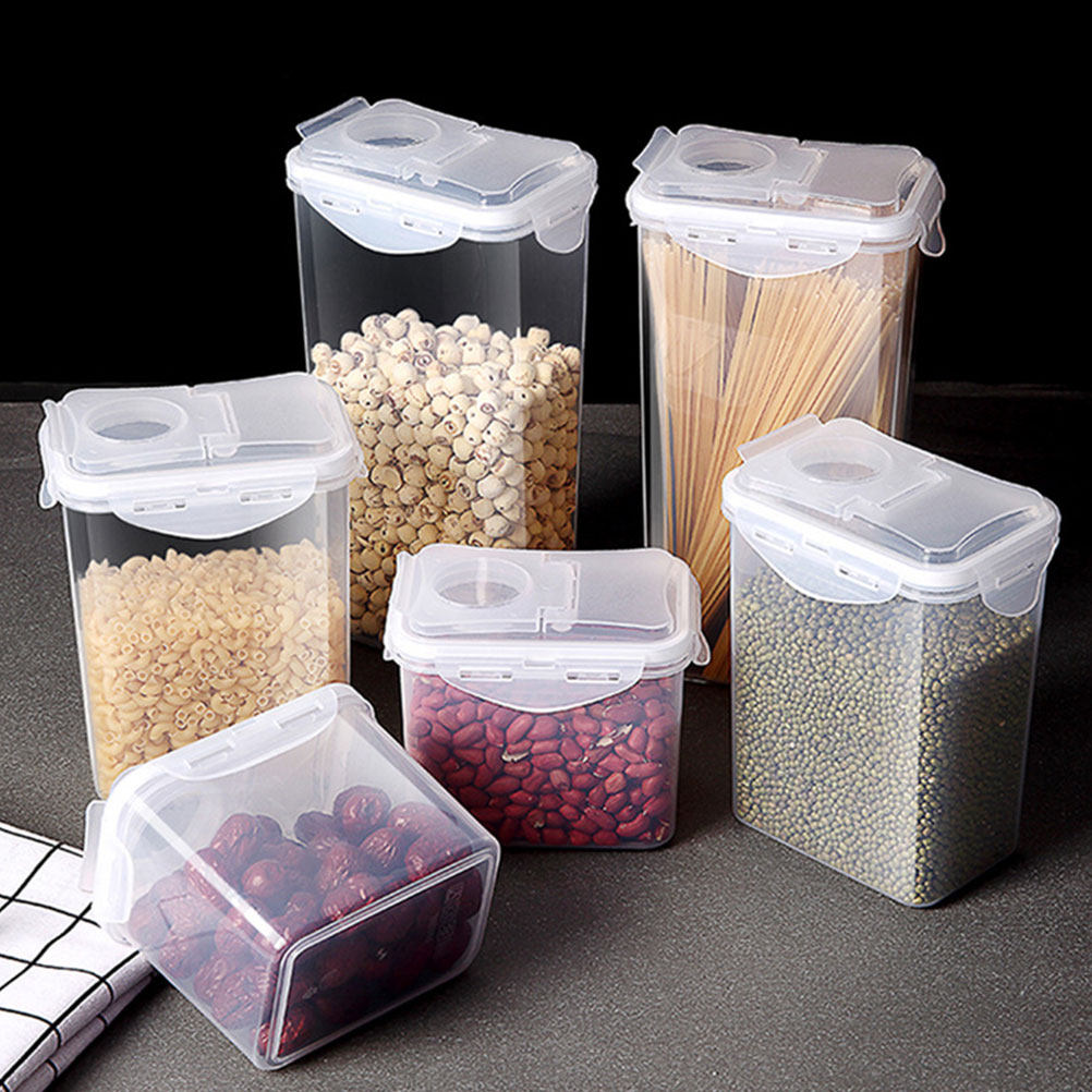 밀폐 뚜껑이 있는 투명한 플라스틱 식품 보관 용기 2개 - Food Storage Containers 리뷰 및 가격