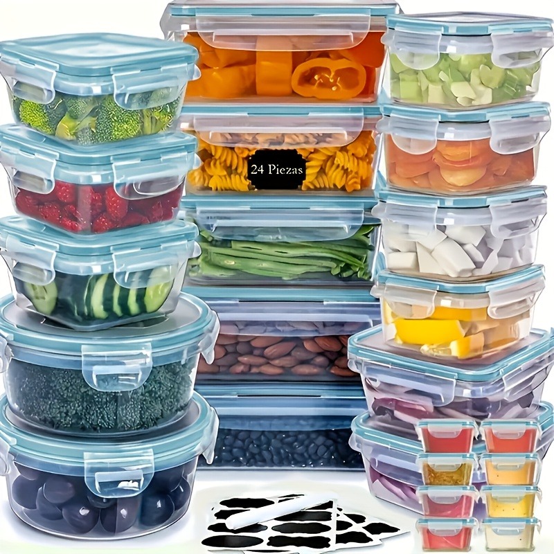 48개 BPA 프리 식품 보관 세트 – 주방, 식료품  - Food Storage Meals 리뷰 및 가격