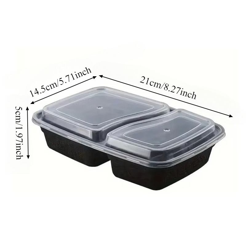 10 세트 뚜껑이 있는 일회용 식품 상자 전자레인지 식 - Food Storage Oven Safe 리뷰 및 가격