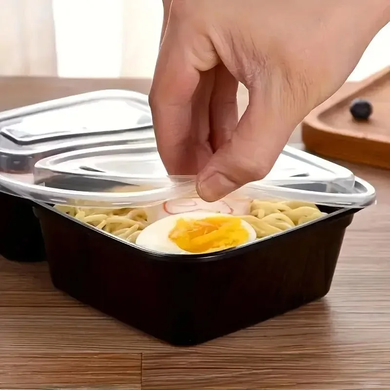 10 세트 뚜껑이 있는 일회용 식품 상자 전자레인지 식 - Food Storage Oven Safe 리뷰 및 가격