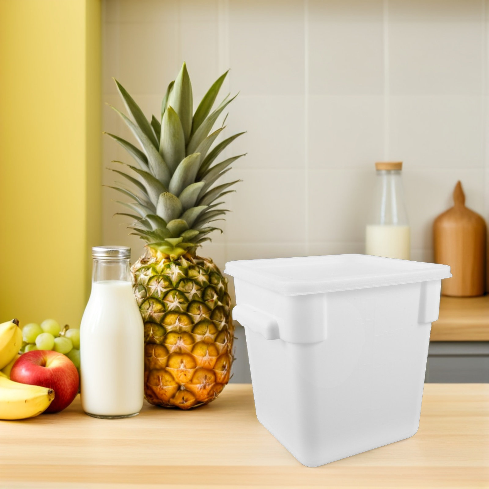 상업용 식품 보관 용기 뚜껑, 8L 사각형 플라스틱 용 - Food Storage Containers 리뷰 및 가격